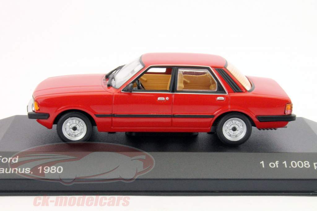 Ford Taunus 2.0 GL 1980 году красные 1:43 WhiteBox