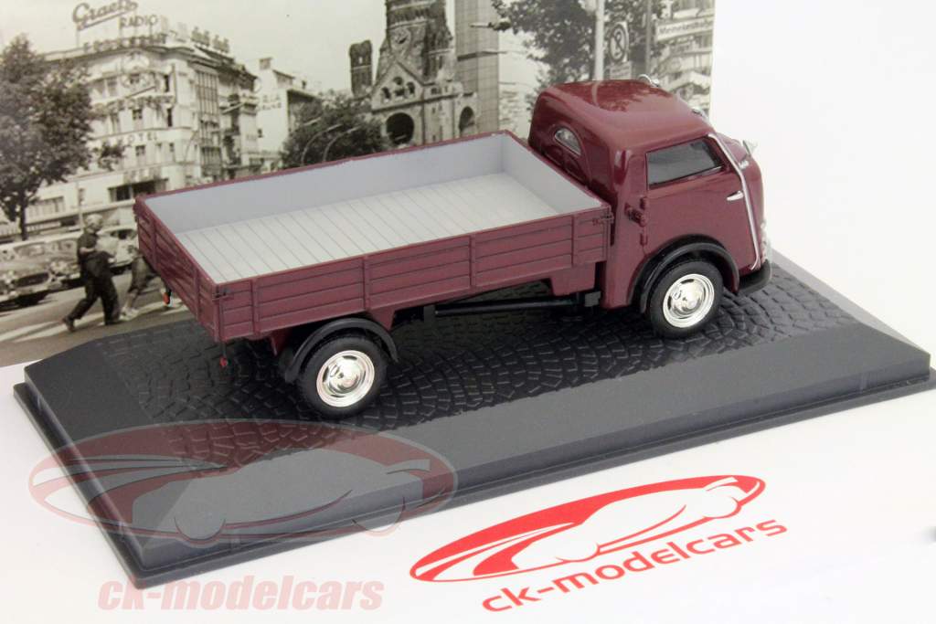 Atlas 1:43 テンポマタドール1949年赤分で構築 7421122 モデル