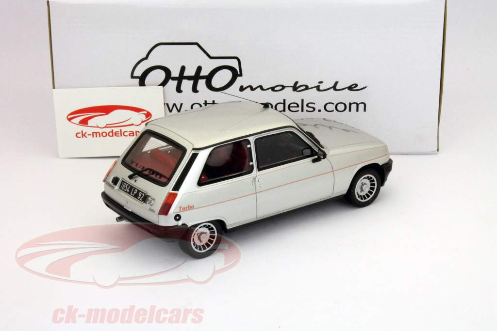Renault 5 Alpine Turbo silver 1:18 Ottomobile