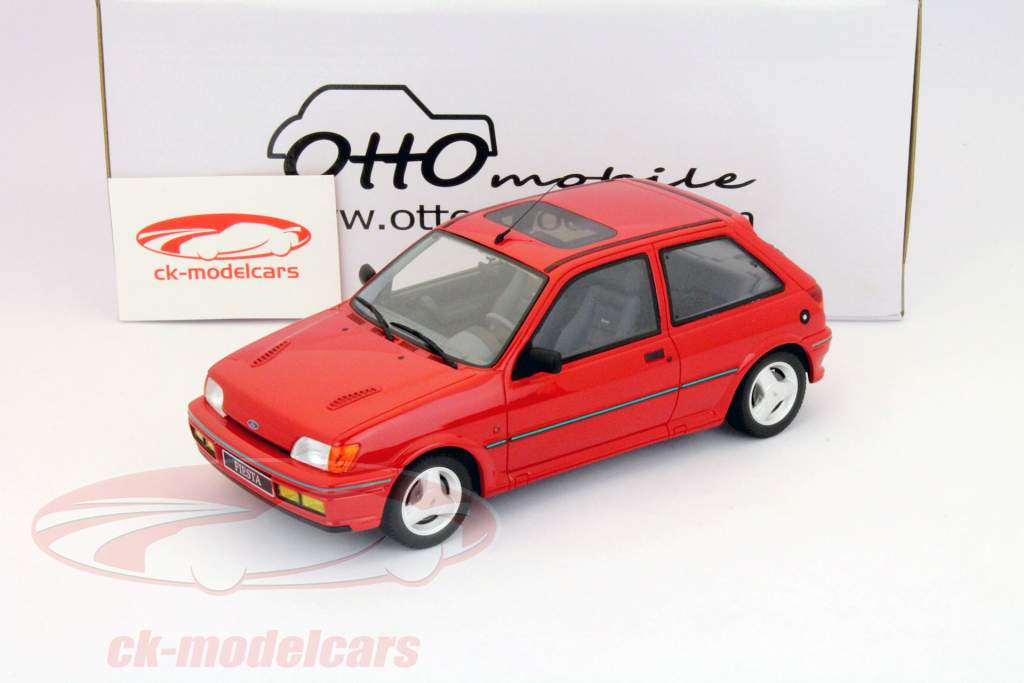 Ford Fiesta turbo rød 1:18 Ottomobile