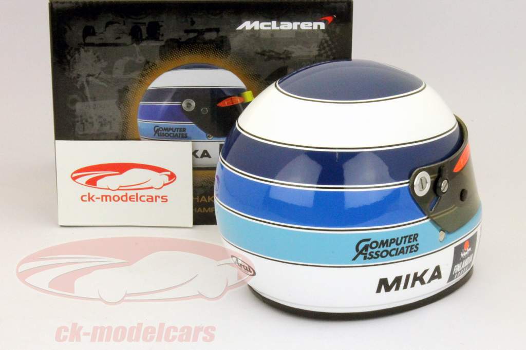 1/2 ヘルメット M.ハッキネン マクラーレン Yahoo!オークション - 1/2ヘルメット マクラーレンチーム版 '98