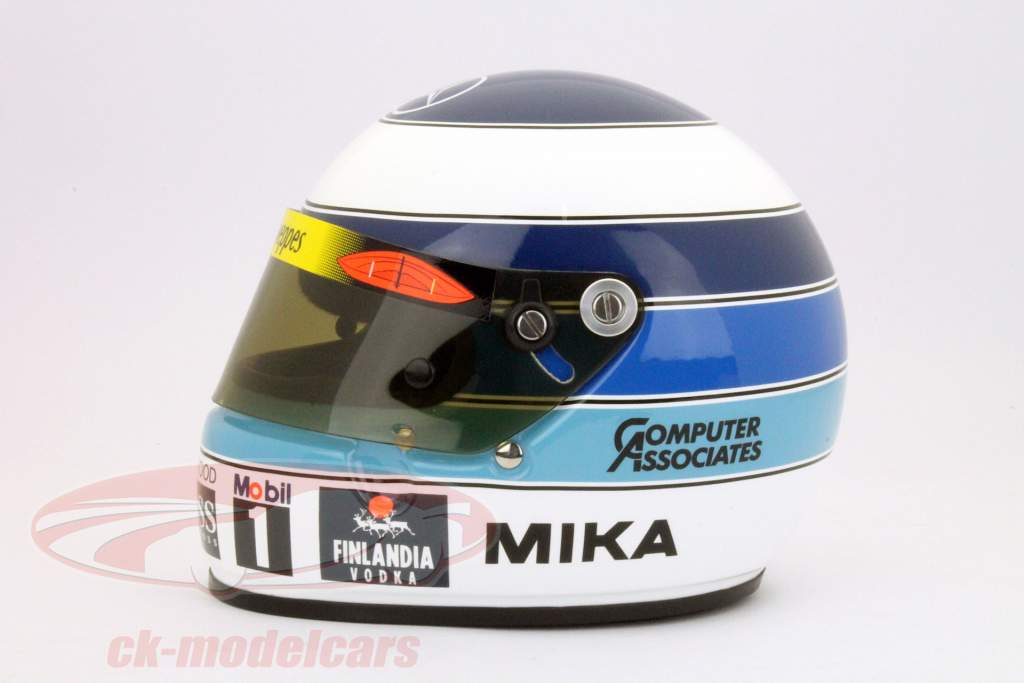 1/2 ヘルメット M.ハッキネン マクラーレン 1:2 ミカ·ハッキネンマクラーレンMP4/13 F1世界チャンピオン1998