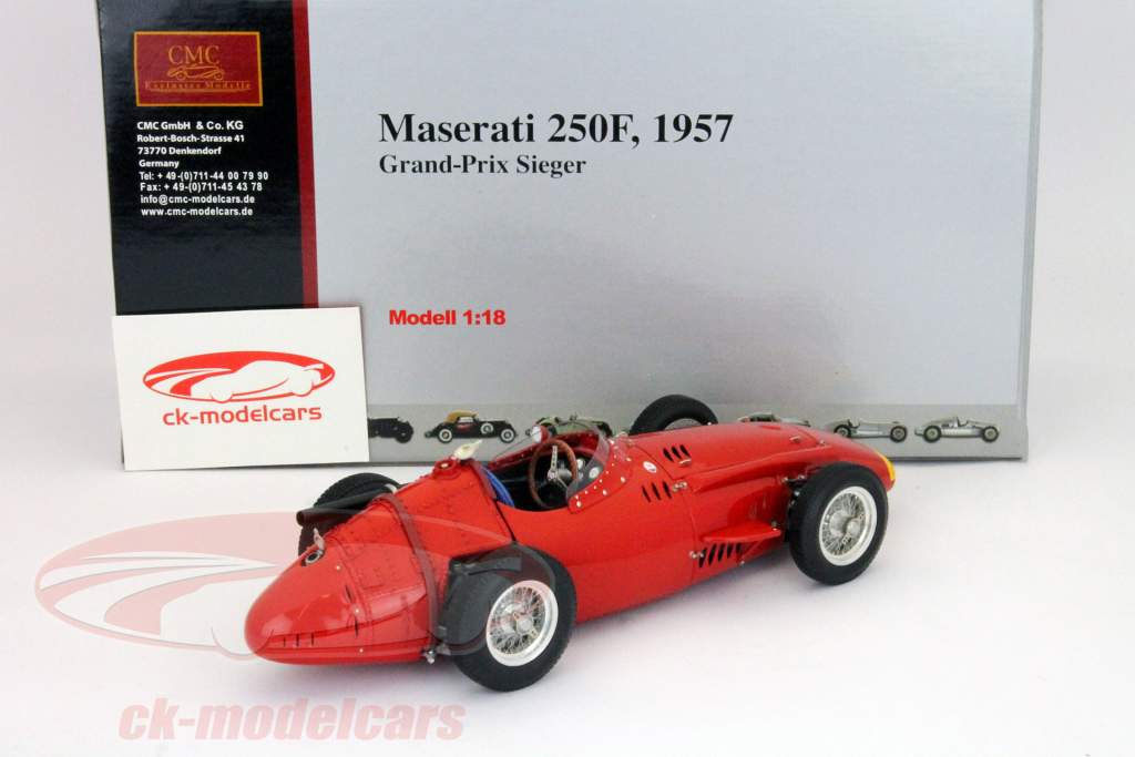 マセラティ250Fグランプリ受賞者1957年一時18 CMC