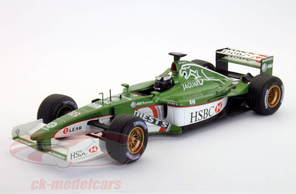 E. Irvine Jaguar R2 Formel 1 2001 1:18 HotWheels