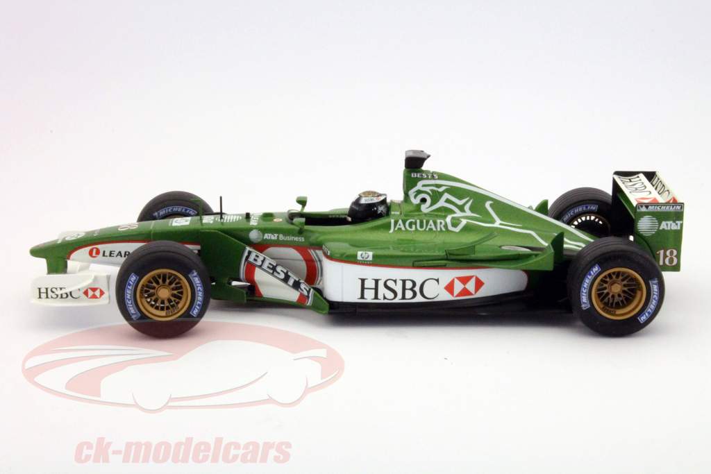 E. Irvine Jaguar R2 Fórmula 1 2001 1:18 Hotwheels