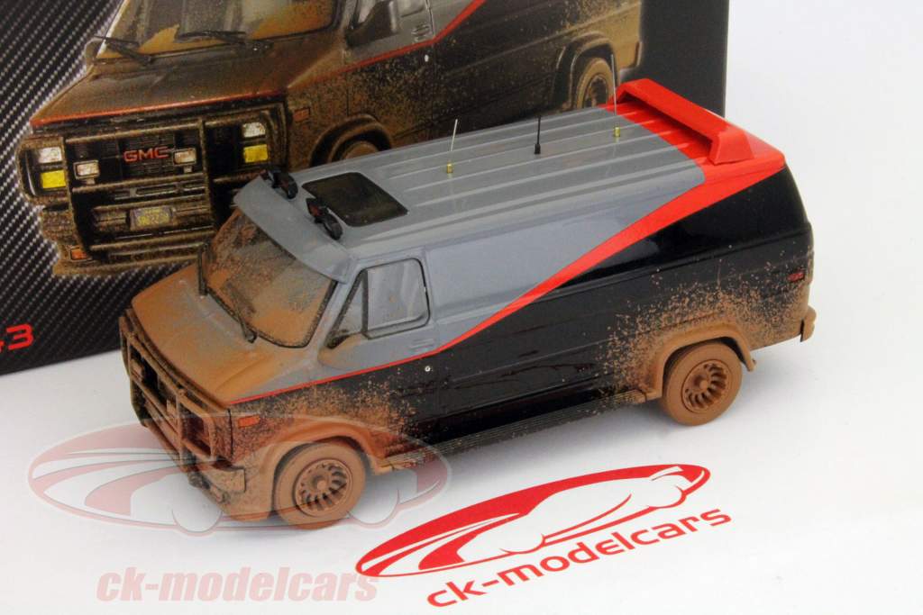 GMC古典范队电视系列电影汽车脏版1:43精英的Hotwheels