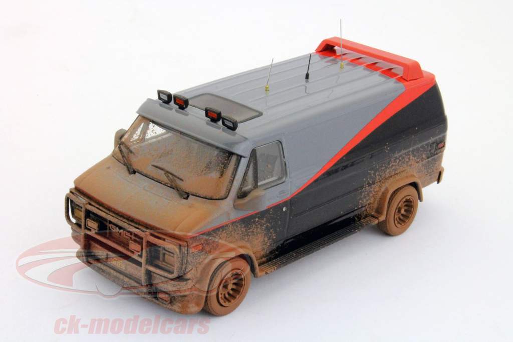 GMC古典范队电视系列电影汽车脏版1:43精英的Hotwheels