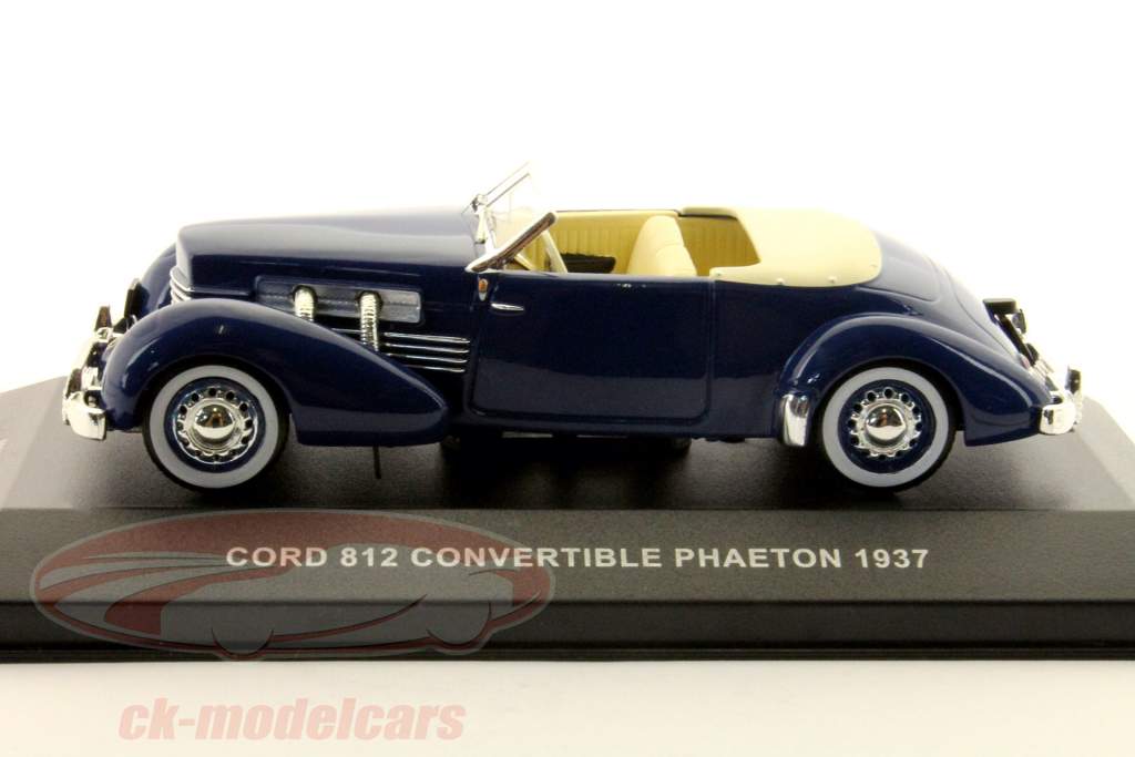 Шнур 812 кабриолет Phaeton построен в 1937 году 1:43 Ixo