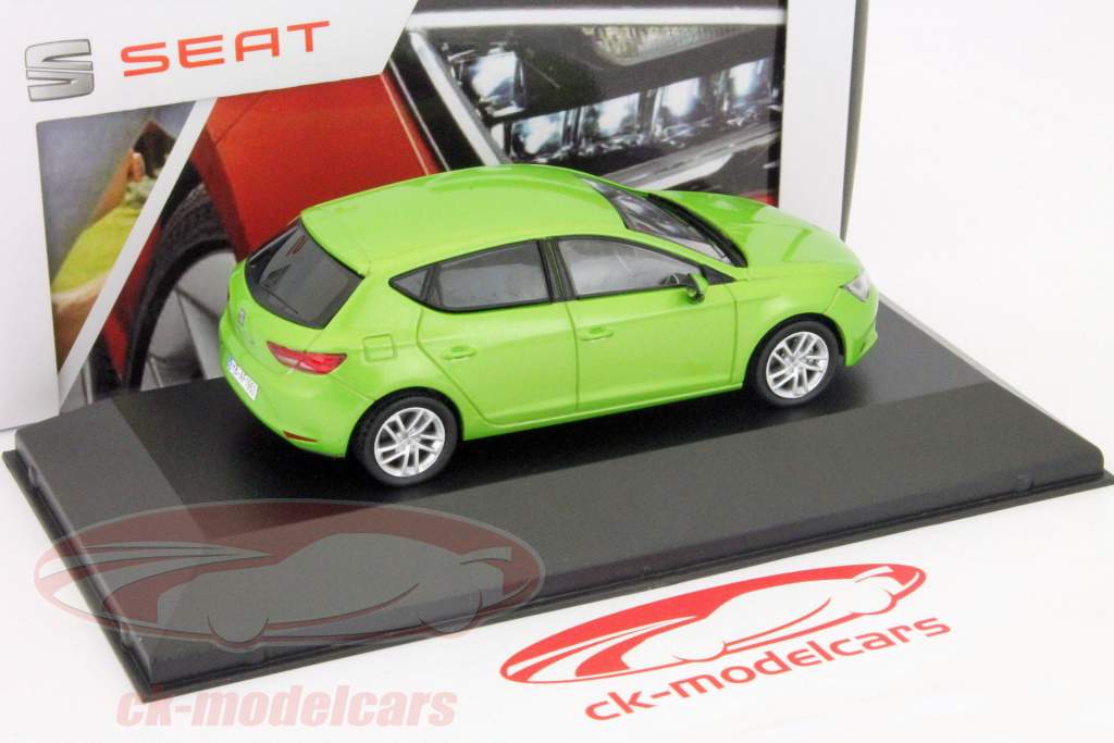 Seat Leon (5F) année 2013 lima vert 1:43 Seat