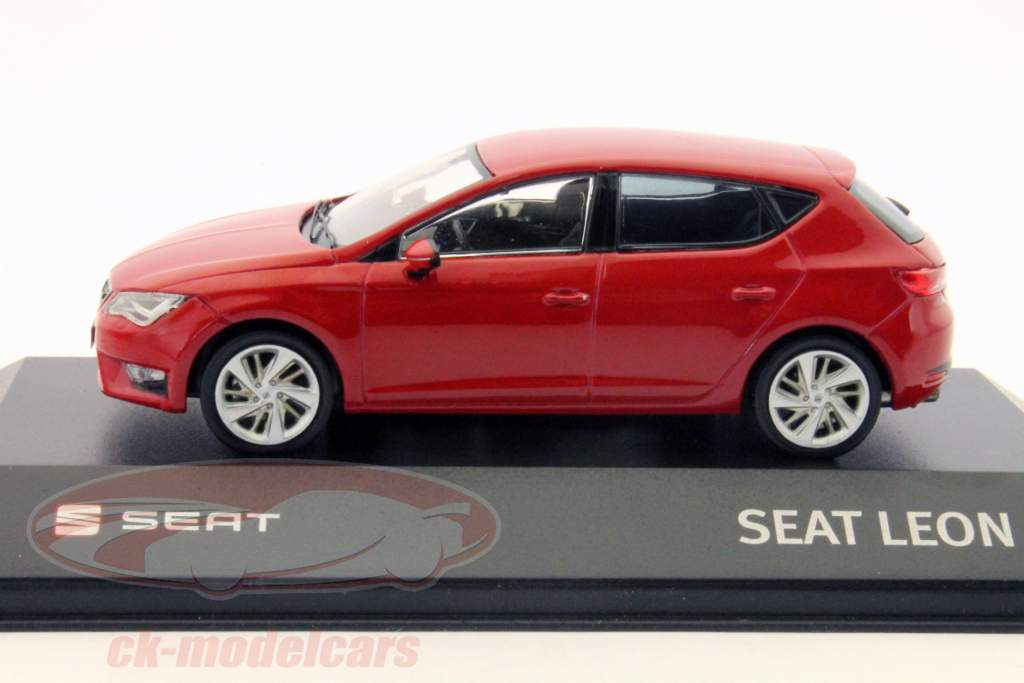 Seat Leon FR (5F) År 2013 Emocion rød Seat 1:43