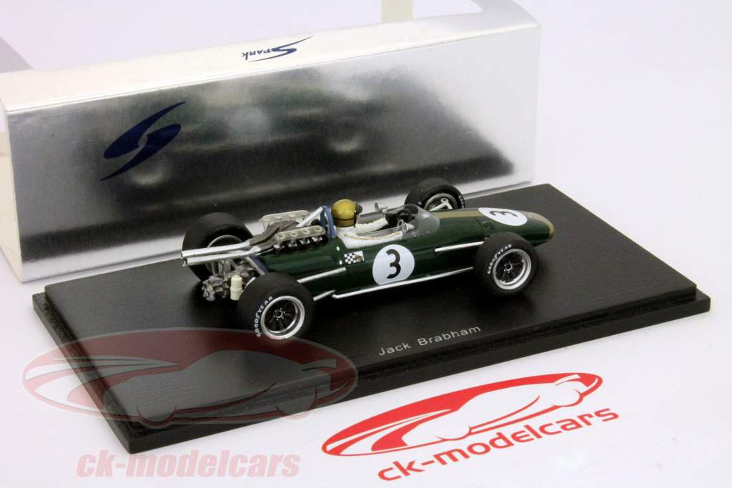 Spark 1:43 J. Brabham BT24 Brabham N° 3 Vainqueur GP France