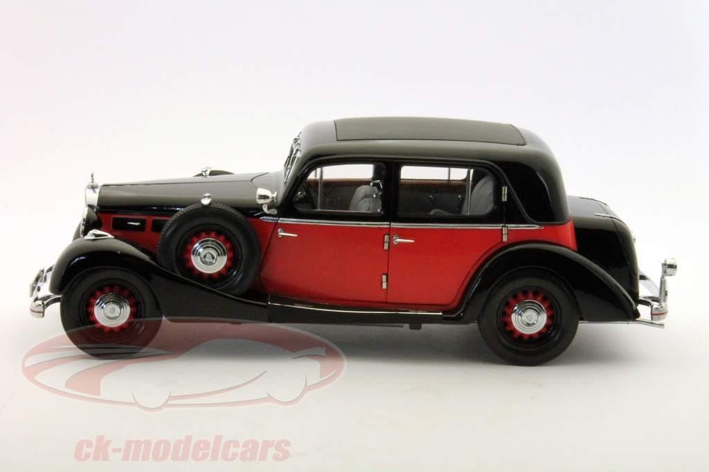 Maybach SW 35 year 1935 with Hardtop black / red 1:18 Signature Models