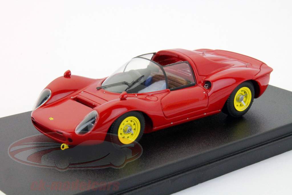 フェラーリディノ166P/206P赤1時43 LookSmart社