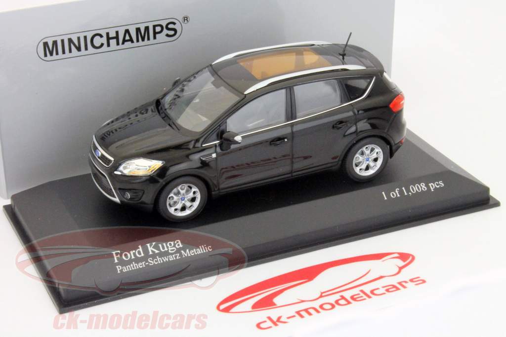 Ford Kuga Год 2008 черный металлик 1:43 Minichamps