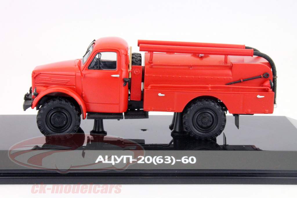 GAZ -63 4x4 autopompa antincendio 1:43 DiP Models