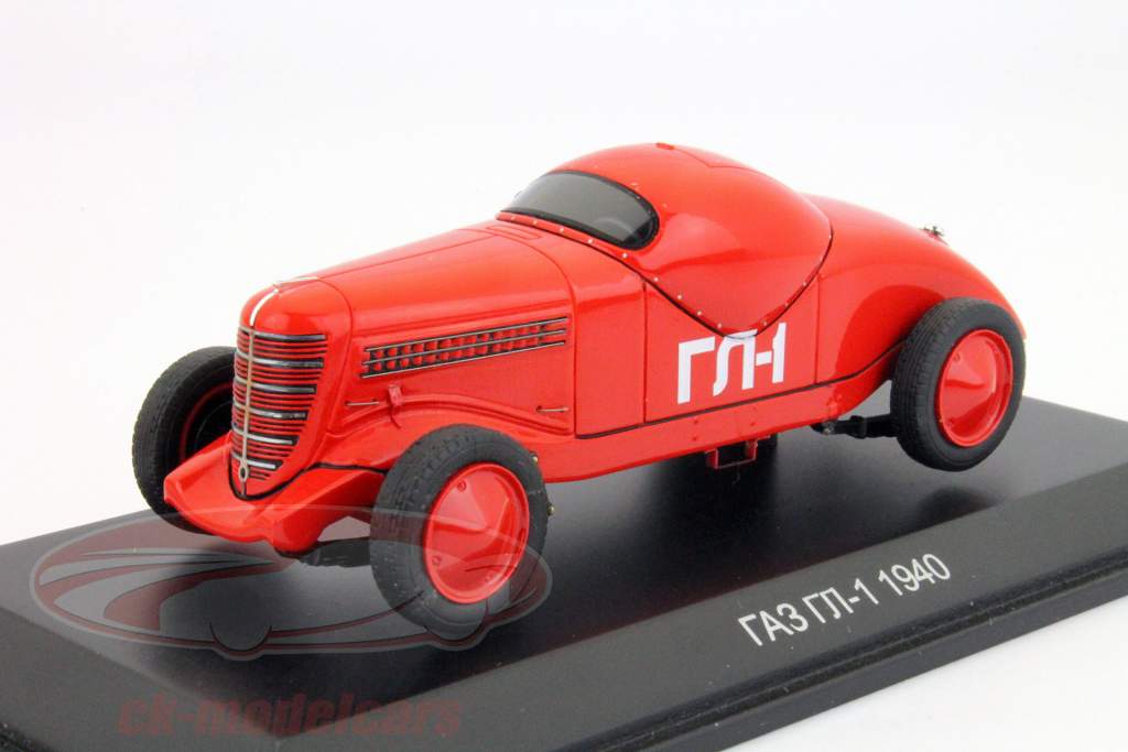 ГЛ-1 построен в 1940 году красный 1:43 DIP