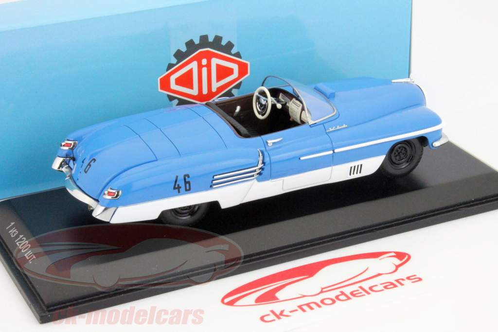 ЗИЛ-112 #46 синий / белый 1:43 DIP