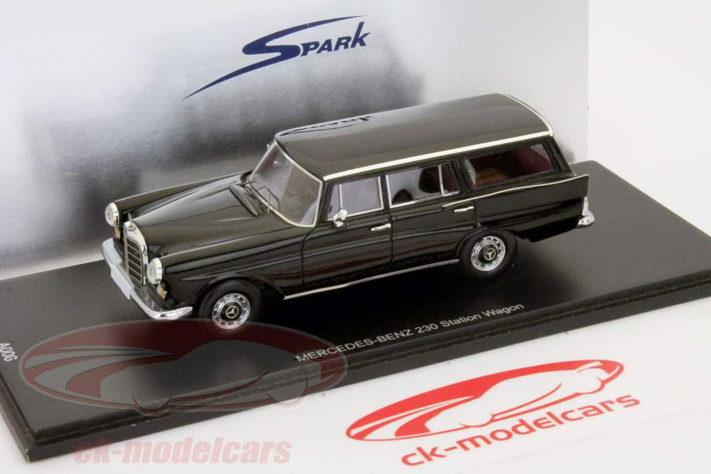 メルセデスベンツ230黒コンビ1:43スパーク