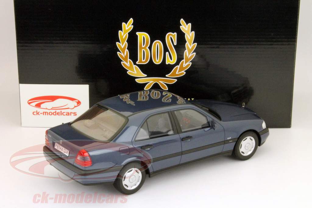 Mercedes-Benz C-Class C220 (W202) Синий 1:18 Модели BoS