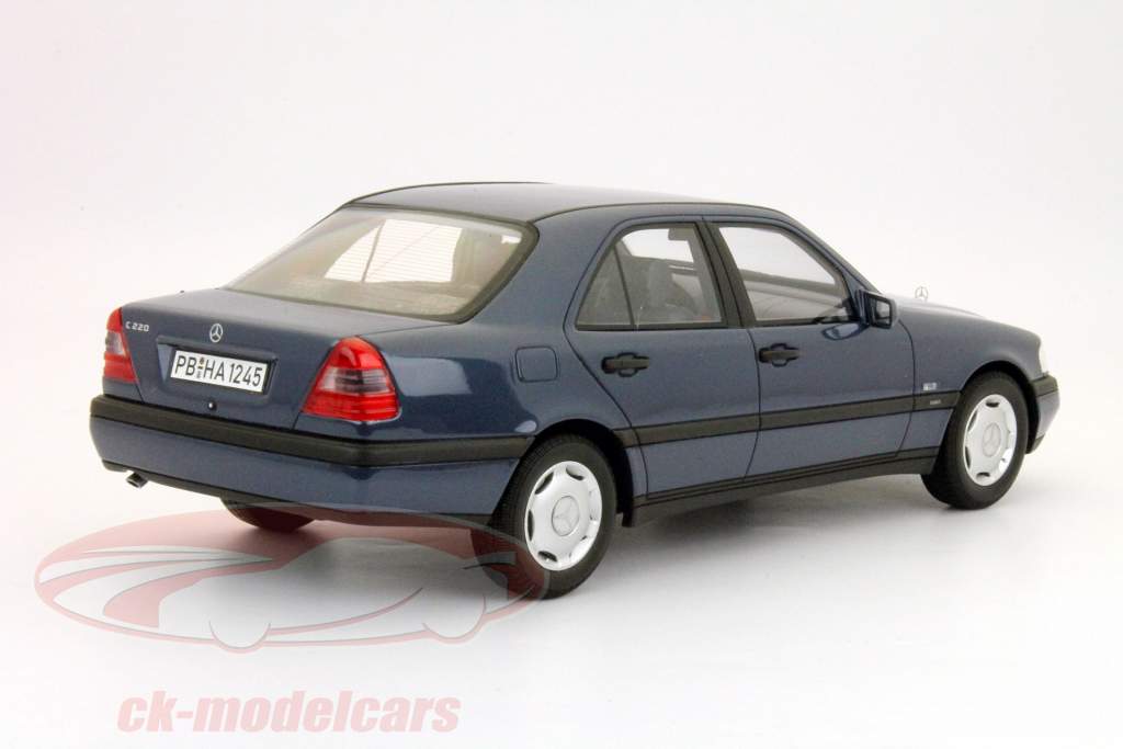 Mercedes-Benz C-Class C220 (W202) Синий 1:18 Модели BoS