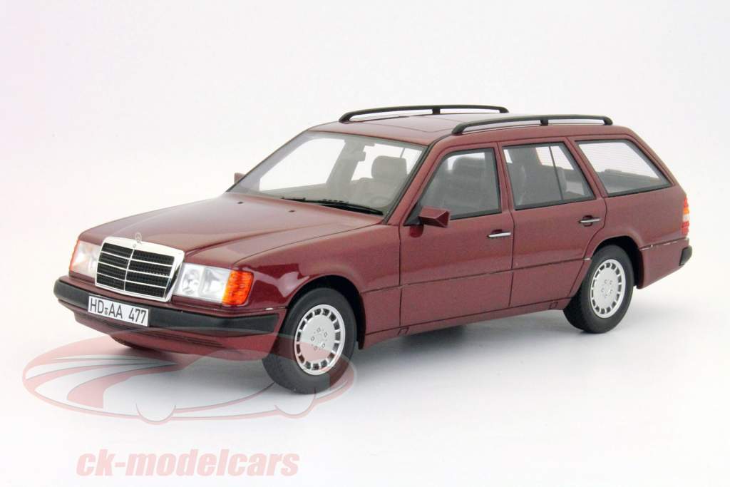 Bos Models Mercedes Benz W124 300Te Silver 1/18 | eBay