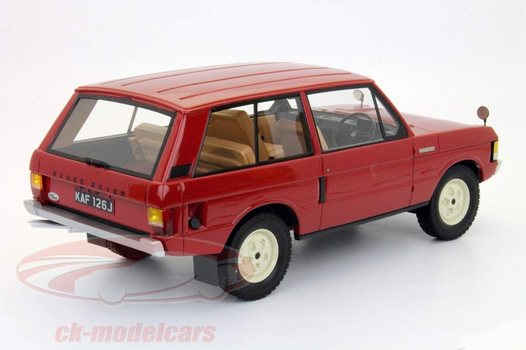 ランドローバーレンジローバーRHD赤ネオ1時18分