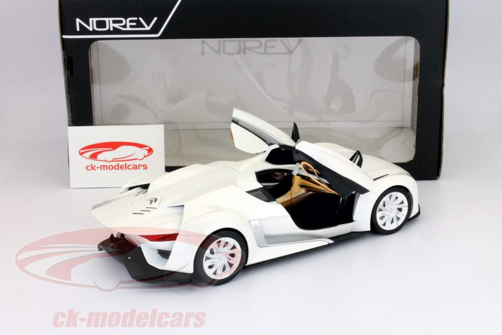 Norev 1:18 Citroen GT Salon de Paris 2008 white 181610 model