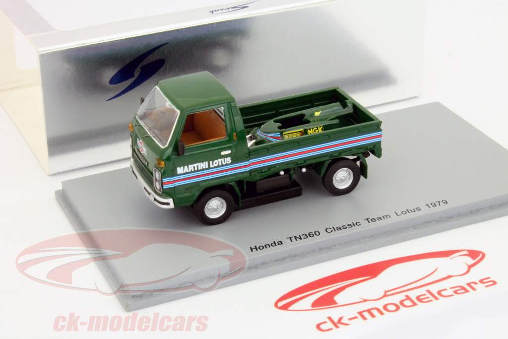 Honda TN360 Classic Team Lotus 1979 green 1:43 Spark