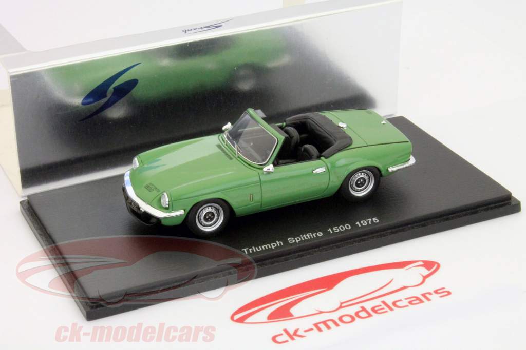 Triumph Spitfire 1500 1975 зеленый 1:43 Spark
