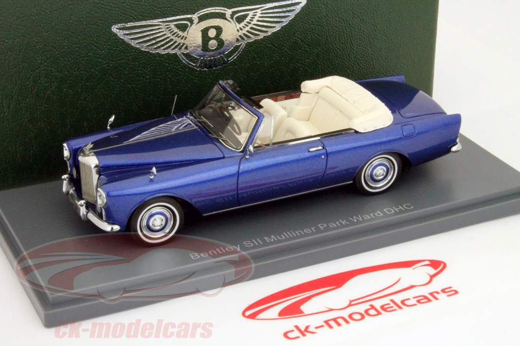 SII宾利欧陆的Mulliner公园沃德DHC RHD 1:43新