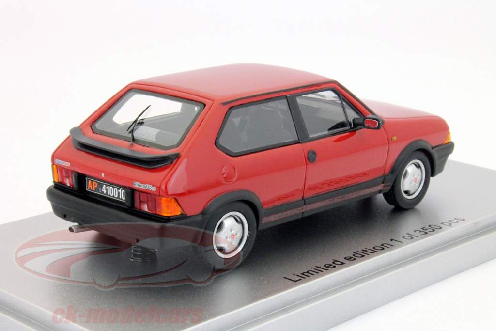 菲亚特节奏阿巴特130TC 1984年红1:43 KESS的