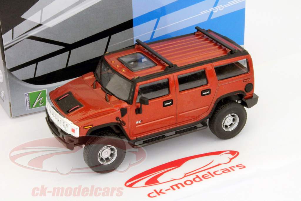 红色悍马H2 1:43 CARARAMA