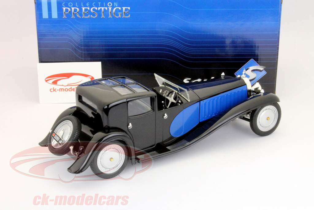 Bugatti Royale År 1930 blå 1:18 Soildo