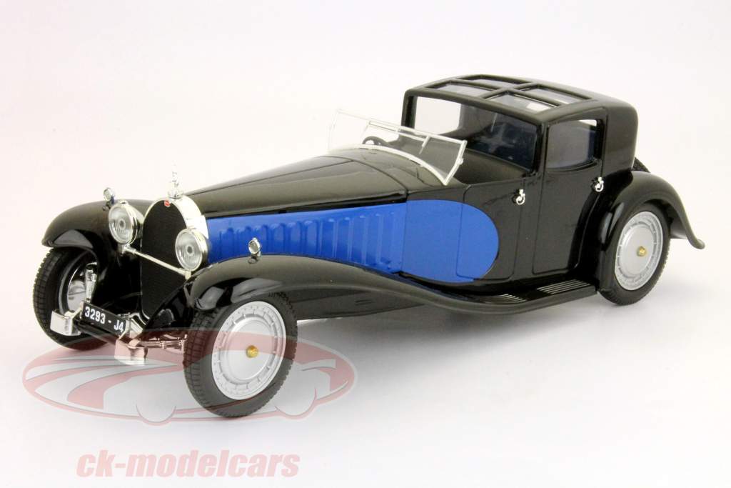 Bugatti Royale År 1930 blå 1:18 Soildo