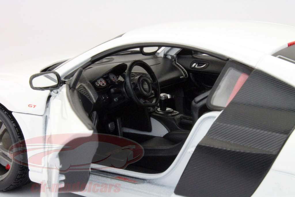 アウディR8 GTホワイト/ホワイトモデルMaisto 1時18分