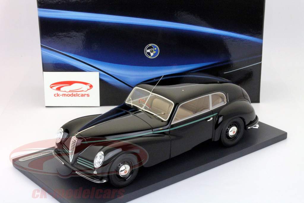Alfa Romeo 6C 2500 Freecia d'Oro anno 1949 nero 1:18 BBR