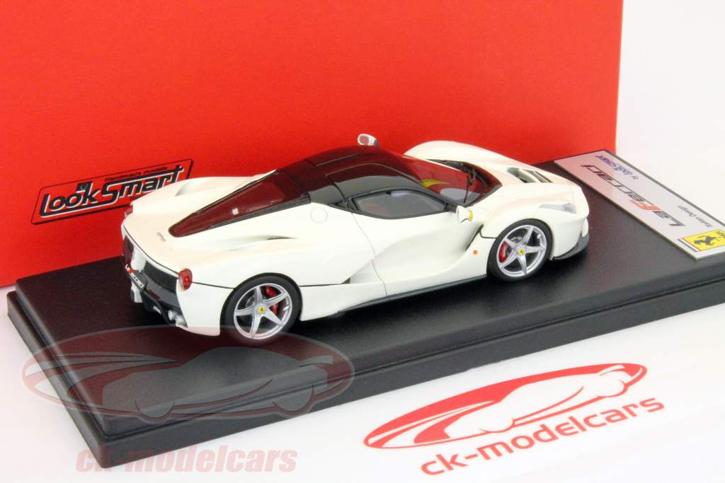 LaFerrariフェラーリジュネーブオートサロン2013ホワイト·ブラック1時43分LookSmart社