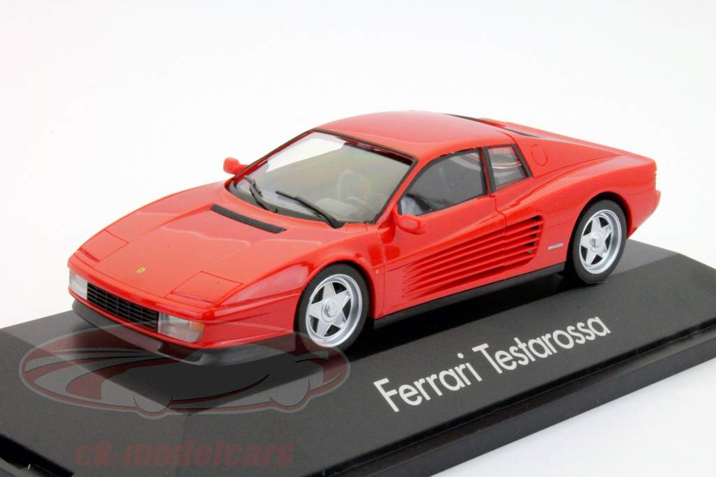 フェラーリテスタロッサイヤー1984-1996赤ヘルパ1：43