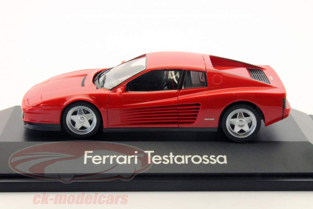 フェラーリテスタロッサイヤー1984-1996赤ヘルパ1：43