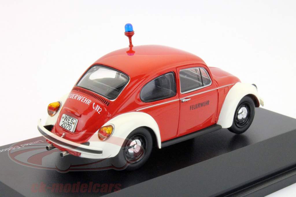 大众汽车大众甲壳虫1200 1:43旭格消防