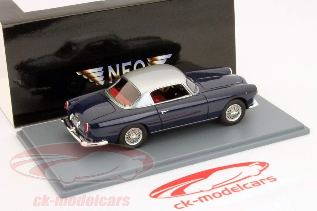 アルファロメオ1900CSSツーリングモデル1956ダークブルー/シルバー1時43ネオ
