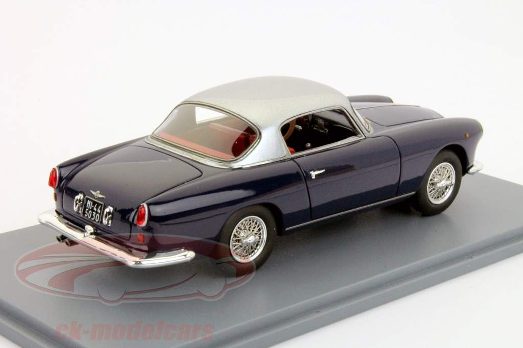 Alfa Romeo 1900CSS modello Touring 1956 blu / argento Neo 1:43 scure