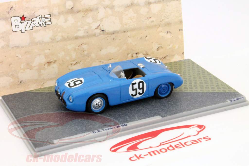 DB емкости № 59 24h Le Mans 1950 1:43 Свечи Bizarre