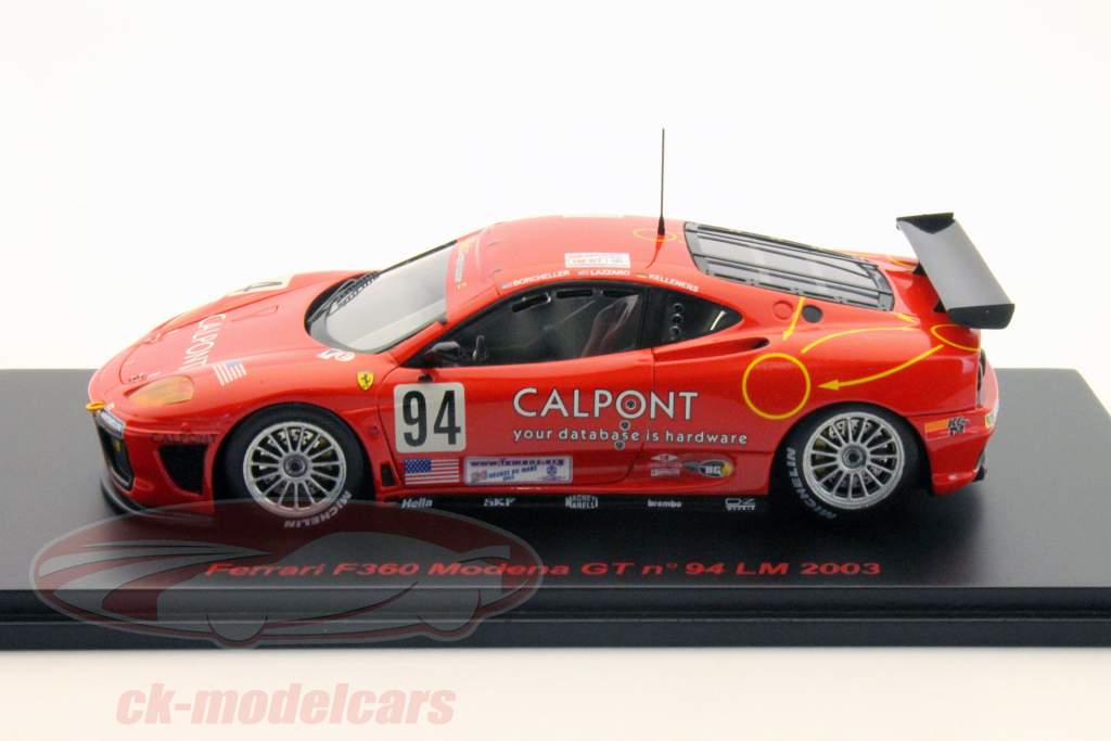 K2582【超希少！200個限定】1/43 フェラーリ360 モデナ ダンテール K2582【超希少！200個限定】1/43 フェラーリ360 モデナ