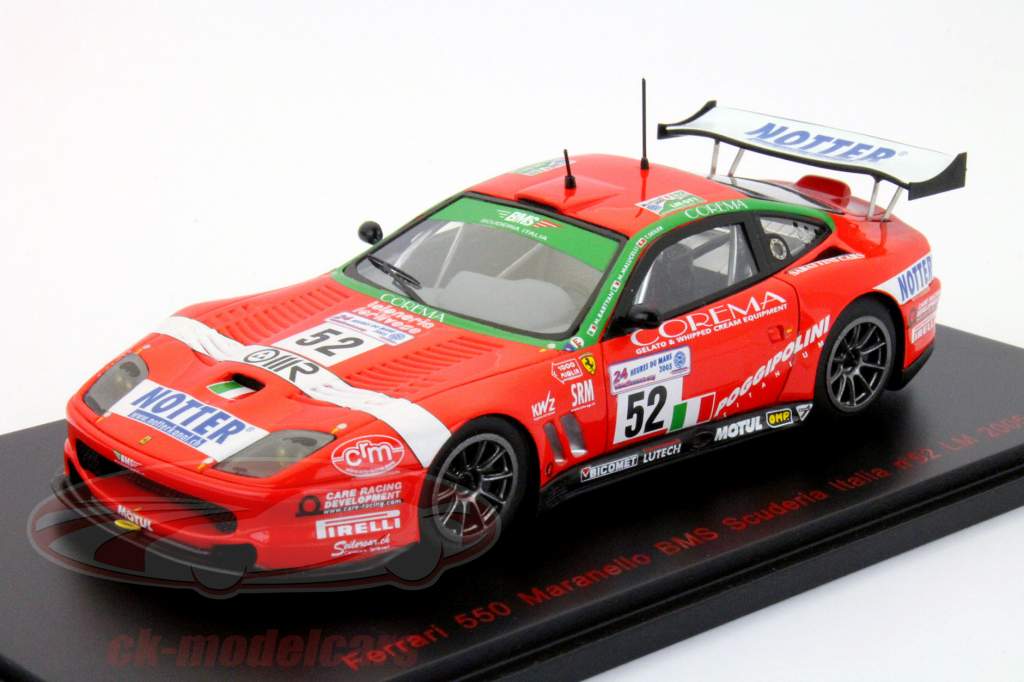 Spark 1:43 Ferrari 550 Maranello #52 24h LeMans 2005 Bartyan