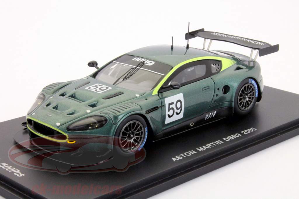 Ｓｐａｒｋ１／４３　アストン・マーティン　ＤＢＲ９　２００５年プレゼンテーション Spark 1:43 Aston Martin DBR9 #59 Presentation Car 2005 S1200