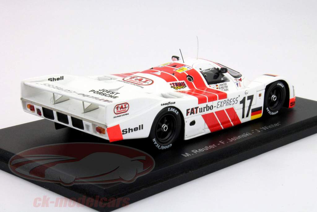 保时捷962 C 24的勒芒1993年第17路透社，Jelinski，冬季1:43星火