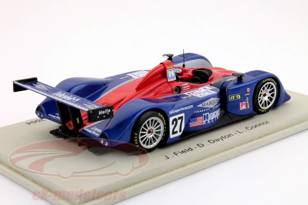 ＃27 MGローラB160 24時間ルマン2004フィールド、デイトン、コナー1時43分スパーク