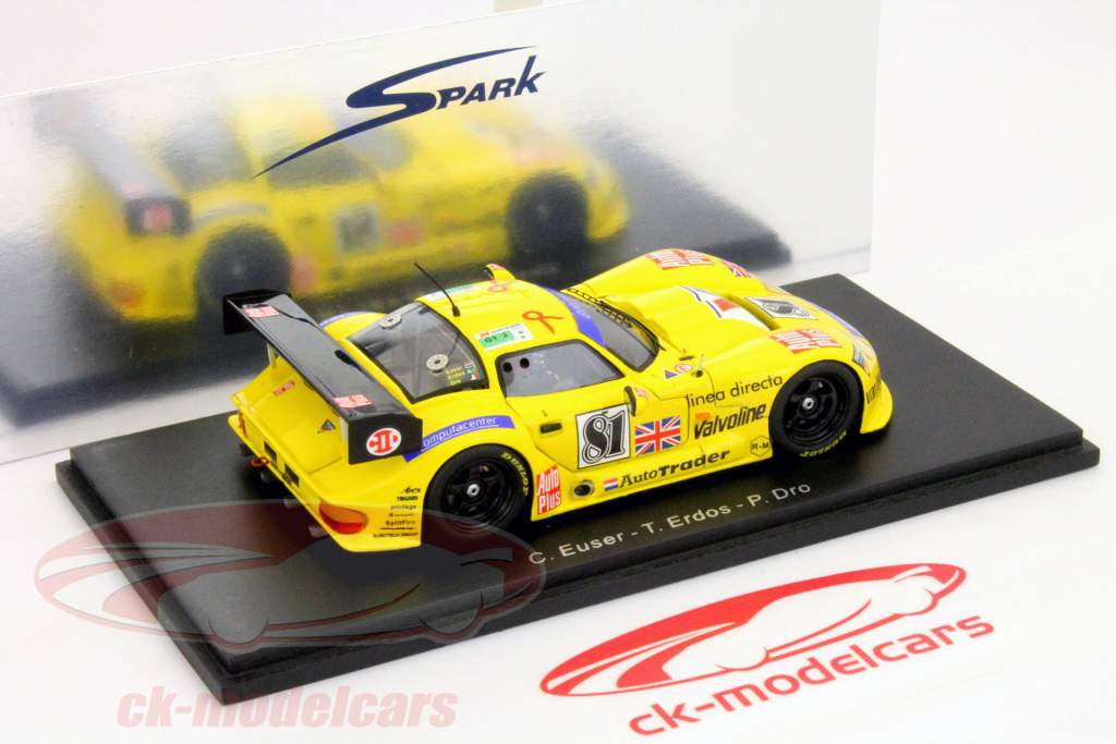 マルコス600 LM＃81ルマン24時間1996 Euser、オルドス、ドロ1：43スパーク