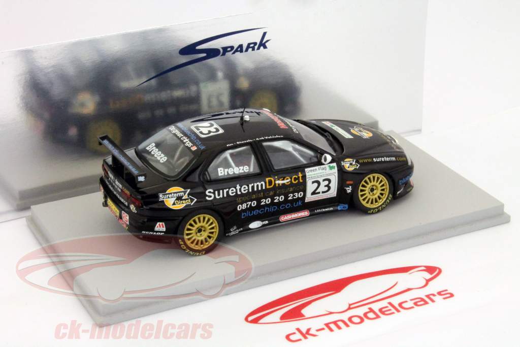 Spark 1:43 アルファロメオ156 GTA＃23 BTCC 2004 C.ブリーズ